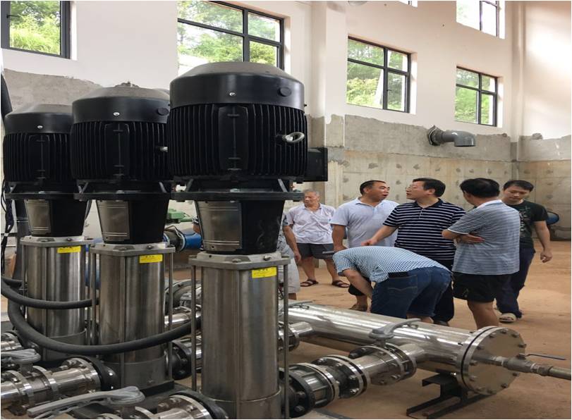 讲解雀塘加压站工艺